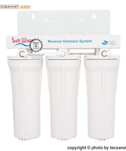 تصفیه آب خانگی سافت واتر SOFT WATER زیر سینکی 3 مرحله‌ای