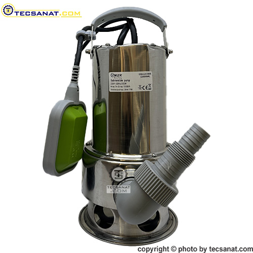 کفکش ایمر 7 متری 1 اینچ فلوتردار تمام استیل مدل Q550B54R